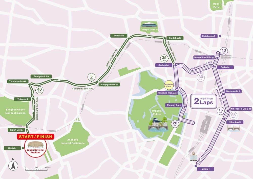 Παγκόσμιο πρωτάθλημα 2025: Αποκαλύφθηκαν οι διαδρομές του μαραθωνίου και του βάδην runbeat.gr